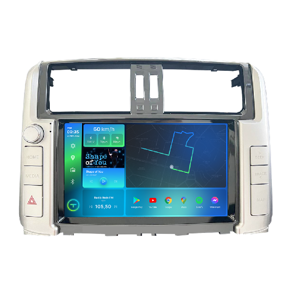 Штатна магнітола Torssen Toyota Prado 150 09-13 FL9 4+64Gb 4G Carplay DSP з крутилкою