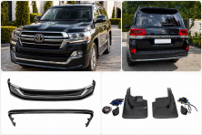Комплект обвісів 2016-2021 (Executive 2019) Білий колір для Toyota Land Cruiser 200 рр