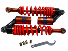Амортизатори (пара) Delta 340mm, газомасляні (помаранчеві) KOMATCU (mod.A)