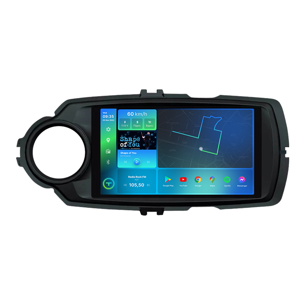 Штатна магнітола Torssen Toyota Yaris 2012-2017 black F9432 4G Carplay DSP