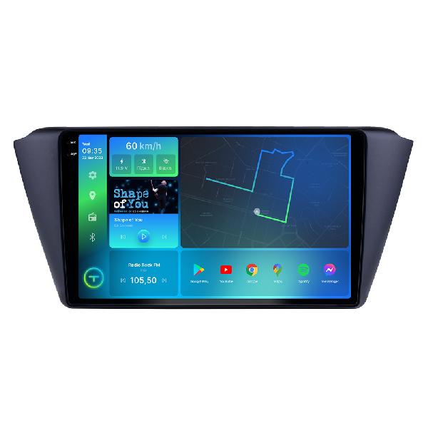 Штатна магнітола Torssen 2K Skoda Fabia 2 2015-2019 F9332 4G Carplay DSP