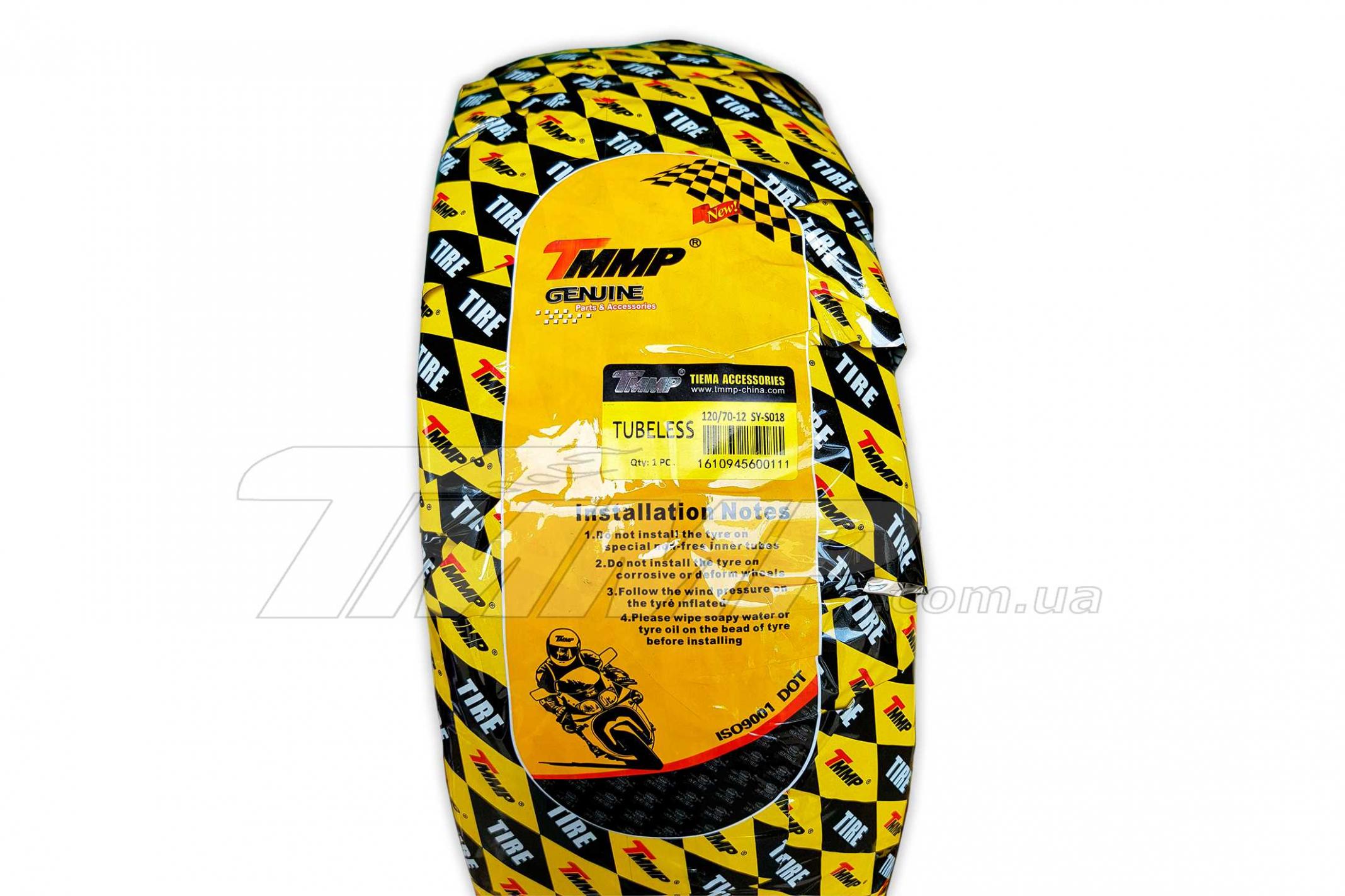 Мотошина 120/70 -12 TL TYRE EVO-4