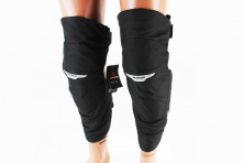 Наколенники защитные (колено+голень) к-кт 2шт, Чёрные, тип 2 KS