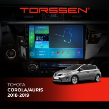 Штатная магнитола Torssen Toyota Corola/Auris 18-19 F106128 4G Carplay