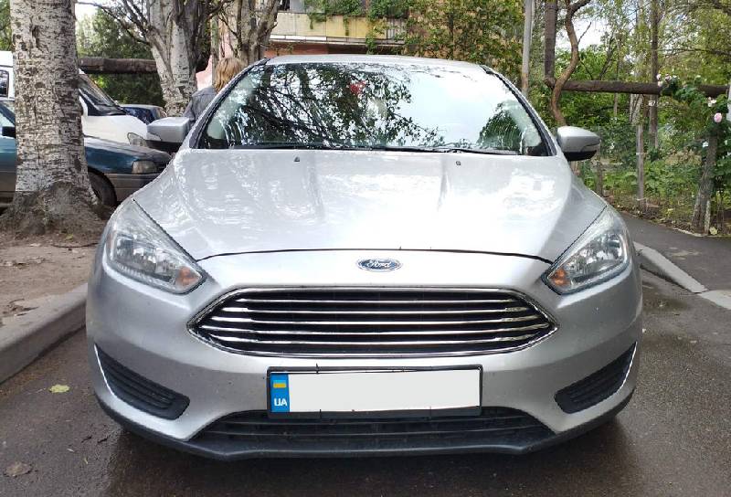 Передня решітка (Titanium) Ford Focus III 2011-2017 рр.
