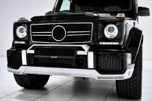 Накладка на передній бампер BRBS з LED Mercedes G сlass W463 1990-2018 рр.
