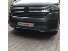 Накладка на передній бампер 2019+ (під фарбування) Volkswagen T6 2015-2024 гг.