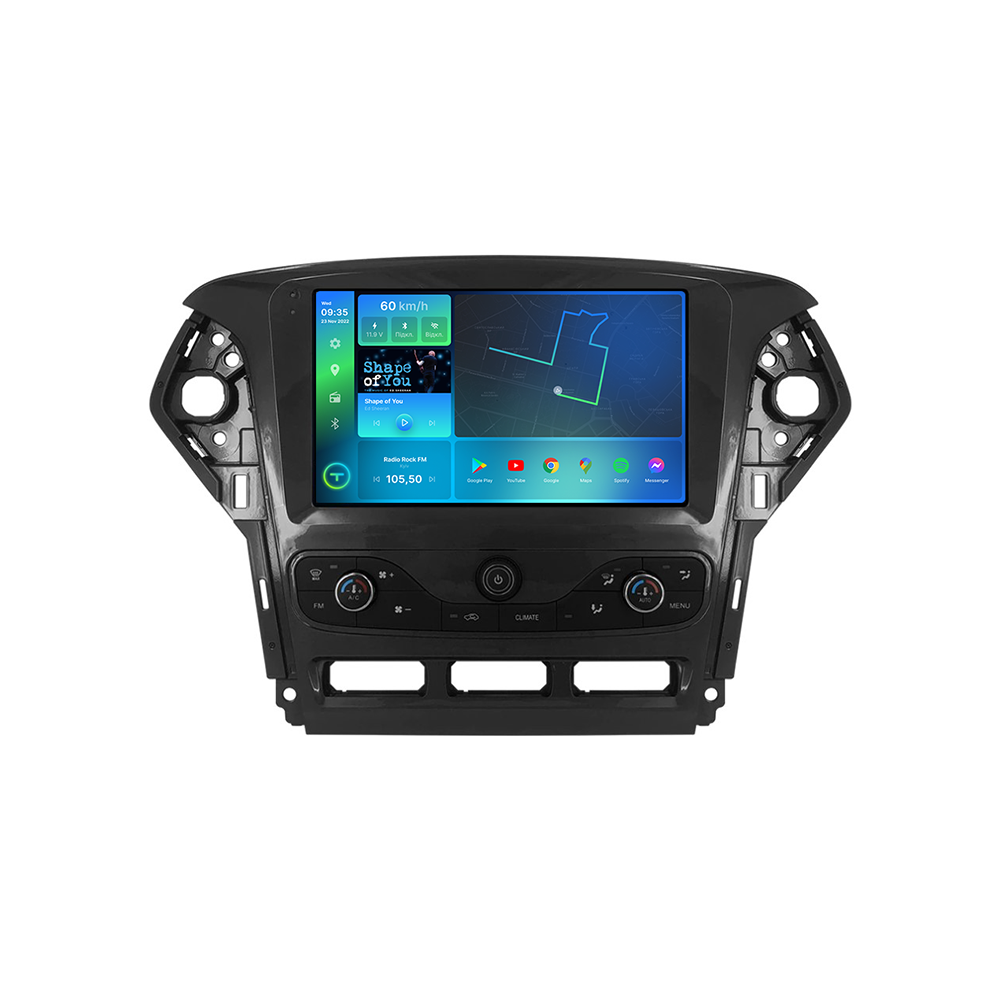 Штатна магнітола Torssen 2K Ford Mondeo 11-13 A/C climate black FL9 4+64Gb 4G Carplay DSP
