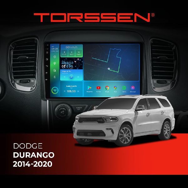 Штатна магнітола Torssen Dodge Durango 2014-2020 F9432 4G Carplay DSP