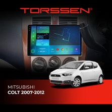 Штатна магнітола Torssen 2K Torssen Mitsubishi Colt 2007-2012 F9464 4G Carplay DSP