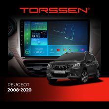 Штатна магнітола Torssen Peugeot 2008 -20 F9432 4G Carplay DSP