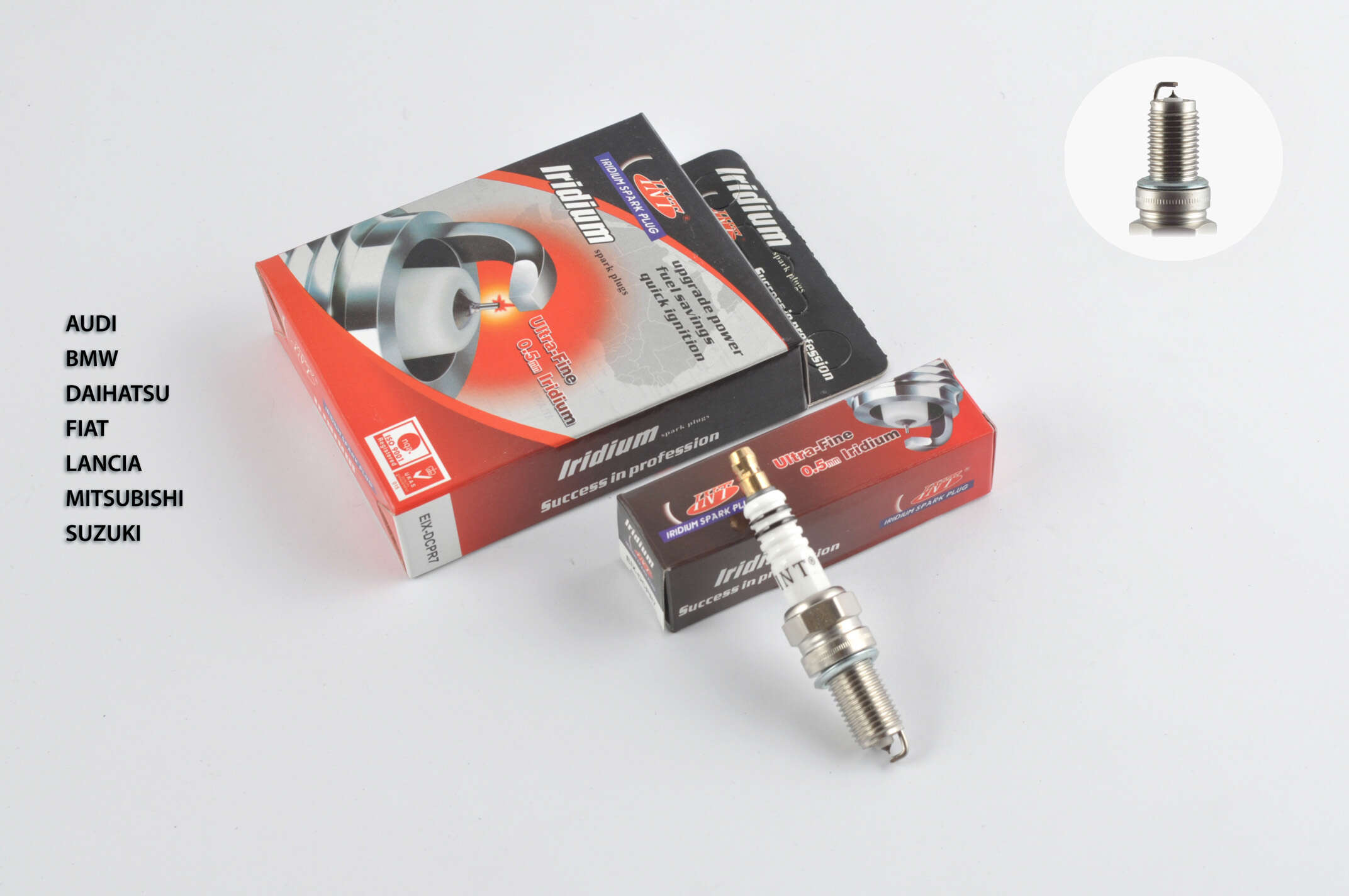 Свеча авто DCPR7 M12*1,25 19,0mm IRIDIUM (под ключ 16) INT