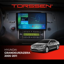 Штатна магнітола Torssen 2K Hyundai Grandeur/Azera 05-11 F9332 4G Carplay DSP