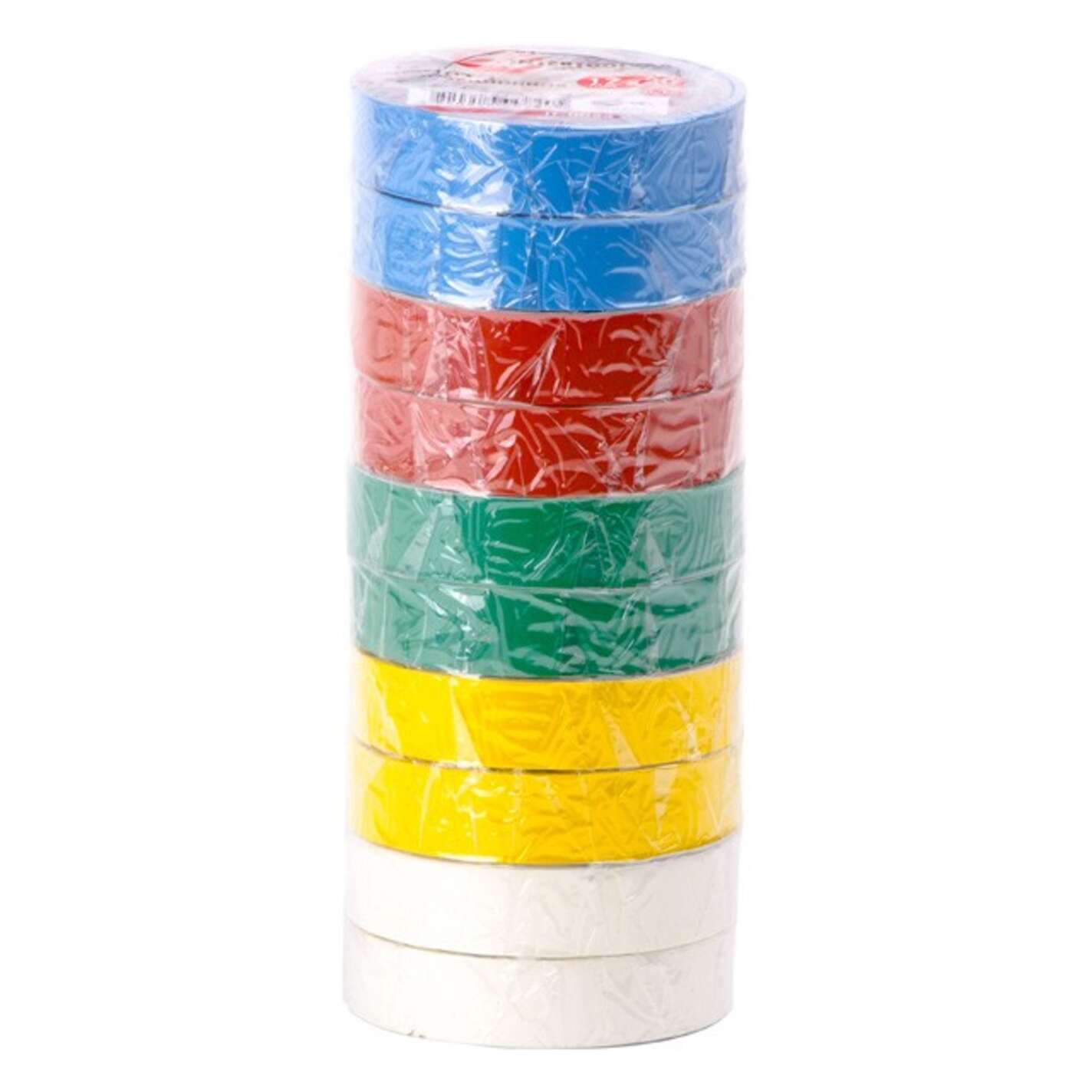 Стрічка ізоляційна 0.15mm x 17mm x 15m кольорова