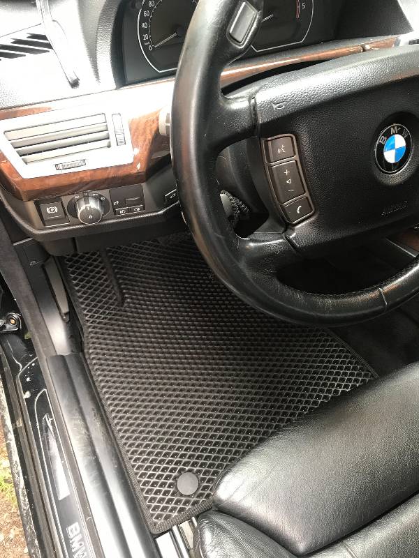 Килимки E65 (EVA, чорні) BMW 7 серія E65/66 2001-2008 рр.