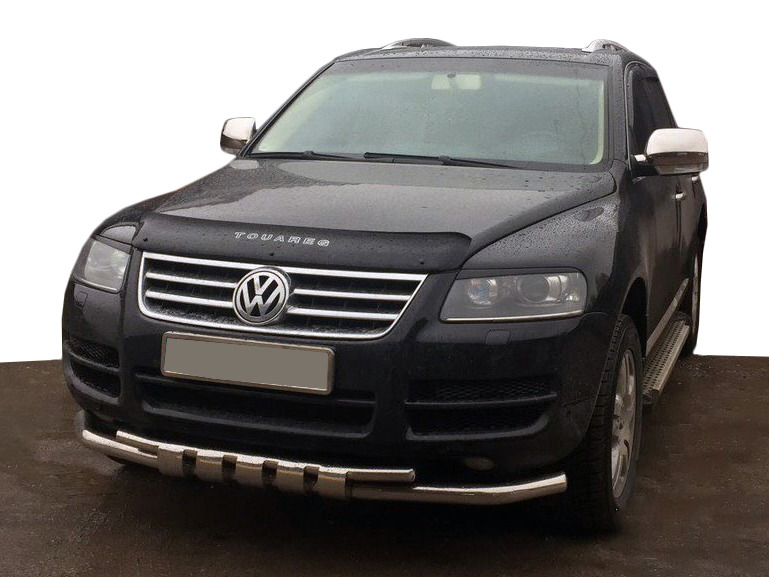 Кенгурятник ST015 (нерж) Volkswagen Touareg 2002-2010 рр.