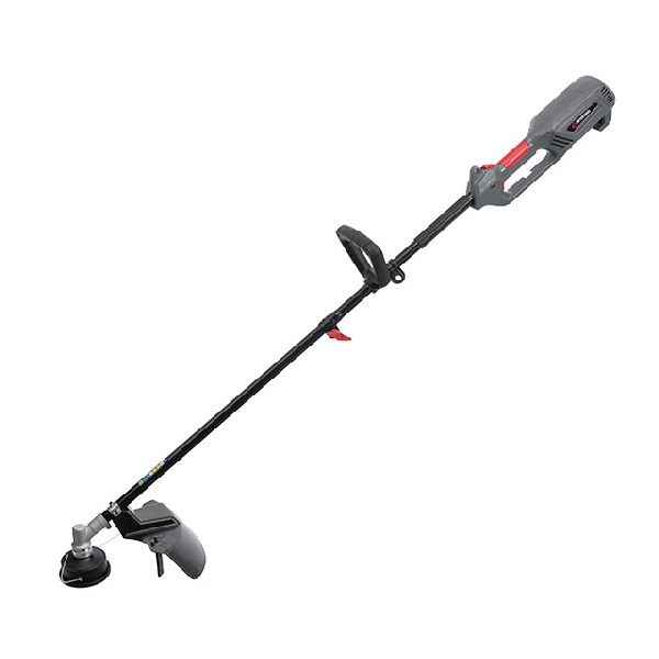 Триммер электрический, 1200 Вт, 230 В, ~50 Гц, 7000 об/мин, плавный пуск, диаметр вращения диска/волосины 255/380 мм, катушка + 3-зубчатый нож