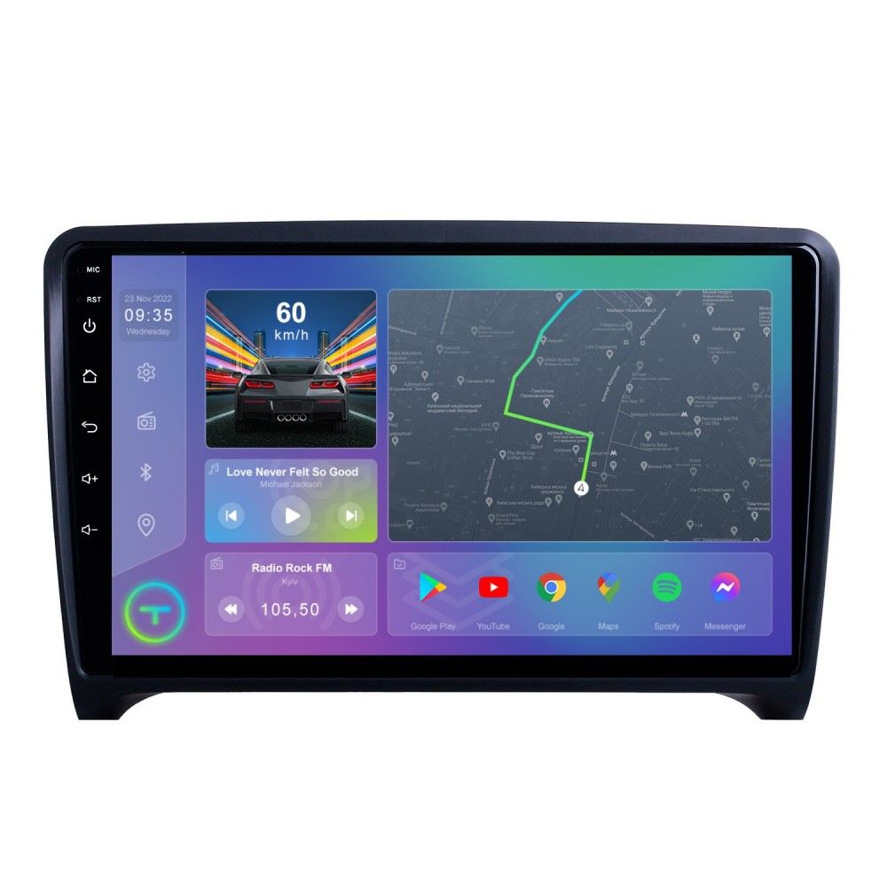 Штатна магнітола Torssen Audi TT 06-14 F9432 4G Carplay DSP
