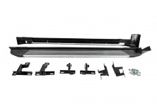 Бокові підніжки OEM V2 (2 шт., Алюміній) Toyota Highlander 2019- гг.