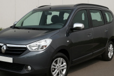 Накладки на дзеркала (2 шт, ABS) Renault Lodgy 2013-2022 рр.