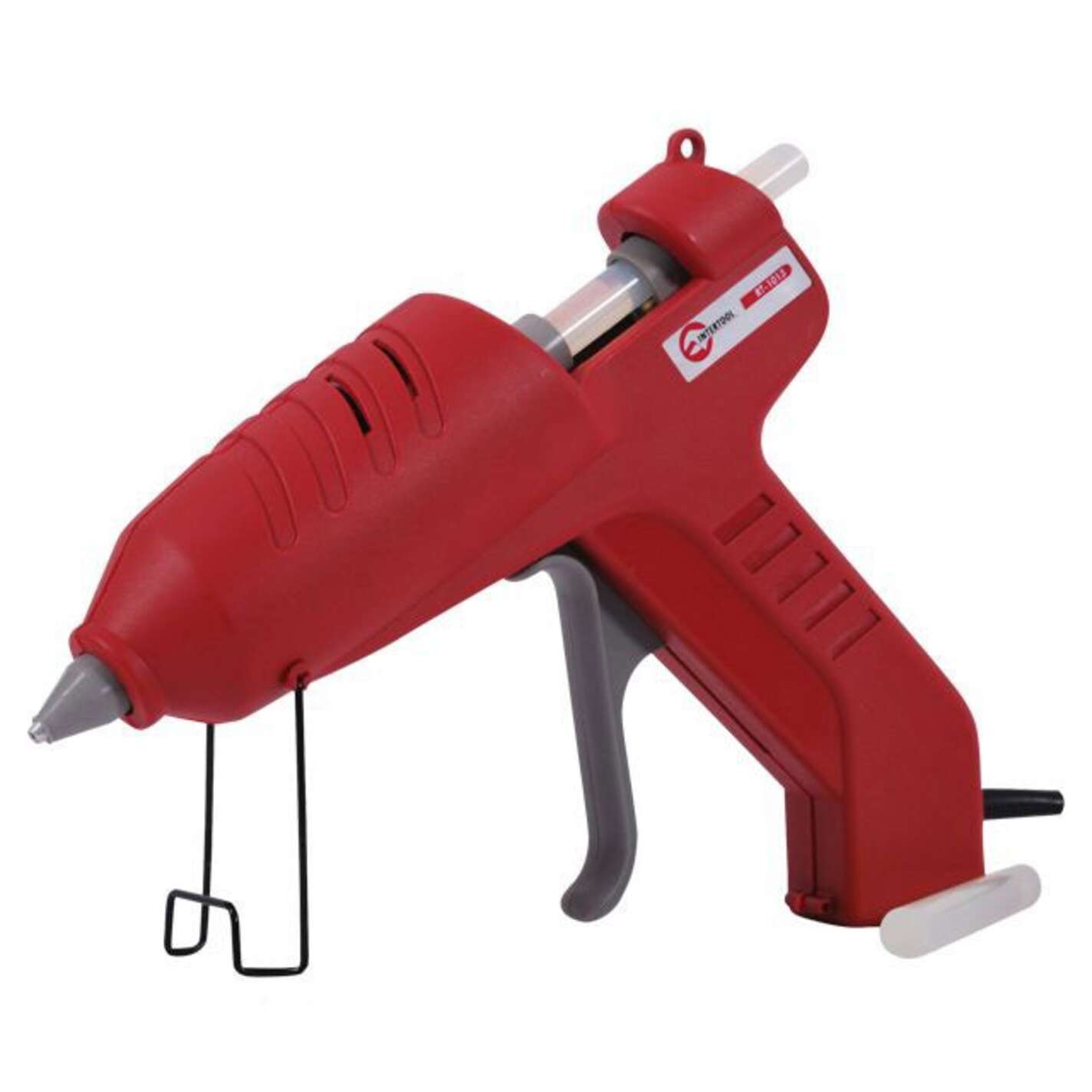 Пистолет клеевой 500Вт, 230В, под стержни 11.2мм, 34г/мин. INTERTOOL