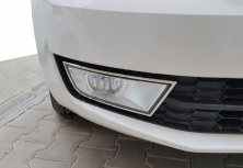 Накладки на ПТФ (2 шт) Carmos - Турецька сталь Skoda Octavia III A7 2013-2019 рр.