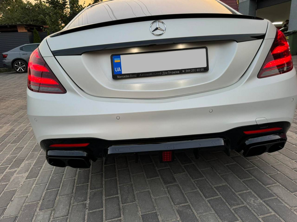 Комплект обвісів S63 AMG (2018-restyling) для Mercedes S-class W222 2013-2022 рр