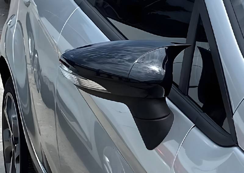 Накладки на дзеркала BMW-Style (2 шт) Ford Fiesta 2008-2017 рр.