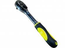 Ключ-трещотка с реверсом 1/4 (L-150mm, 72 зуба, CRV) XJ