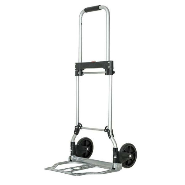 Тележка ручная складная до 60 кг, 450*420*960, колеса 150 мм, (алюминиевая) INTERTOOL