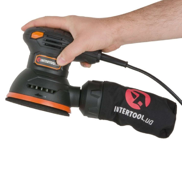 Шлифмашина эксцентриковая 125 мм, 300 Вт, 5000-12000 об/мин