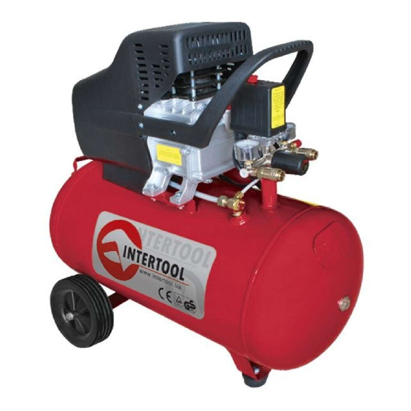 Компрессор 50 л, 1500 Вт, 220 В, 8 атм, 206 л/мин.