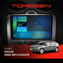 Штатна магнітола Torssen 2K Ford Focus 05-11 climate F9432 4G Carplay DSP
