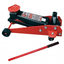 Домкрат гидравлический подкатной 3 т, высота подъема 135-500 мм INTERTOOL