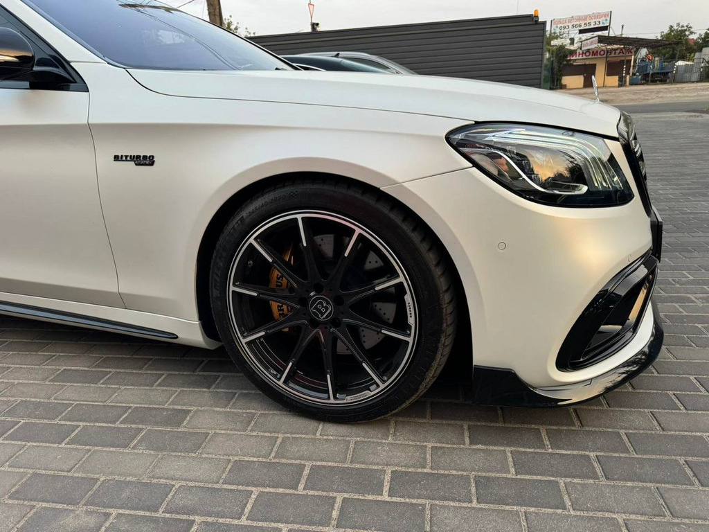 Комплект обвісів S63 AMG (2018-restyling) для Mercedes S-class W222 2013-2022 рр