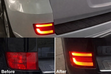 Задні протитуманки 2016+ (LED) Toyota Land Cruiser 200 2007-2021 рр.