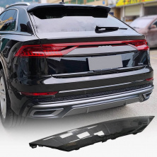 Накладка над номером (2019-2022, Карбон) Audi Q8 2018- рр.