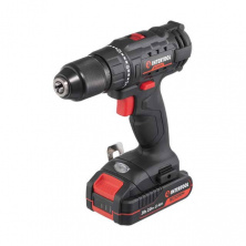 Дрель-шуруповерт аккумуляторный 20 В, 35 Nm, 0-450/0-1500 об/мин, 2-13 мм, Li-Ion, 2.0 Ач, ЗУ 2 А, кейс
