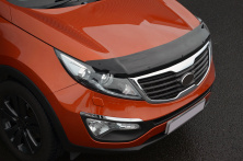 Дефлектор капота (EuroCap) Kia Sportage 2010-2015 рр.