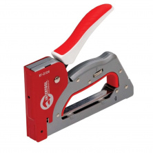 Степлер строительный 3 в 1, под скобу 11.3*0.7*6-14 мм, гвоздь 14мм, шпилька 14мм.