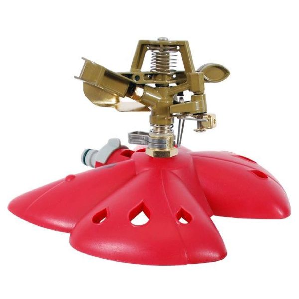 Дождевальное устройство пульсирующее с полной/долевой зоной поливки на базе, круг/сектор поливки до 12 м, metall