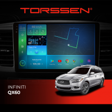 Штатна магнітола Torssen 2K Infiniti QX60 F9332 4G Carplay DSP