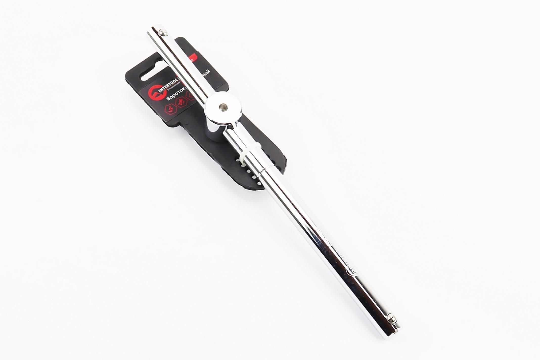 Вороток Т-образный 1/2, 250 мм, Хром-Ванадий ET-1021 KS-4