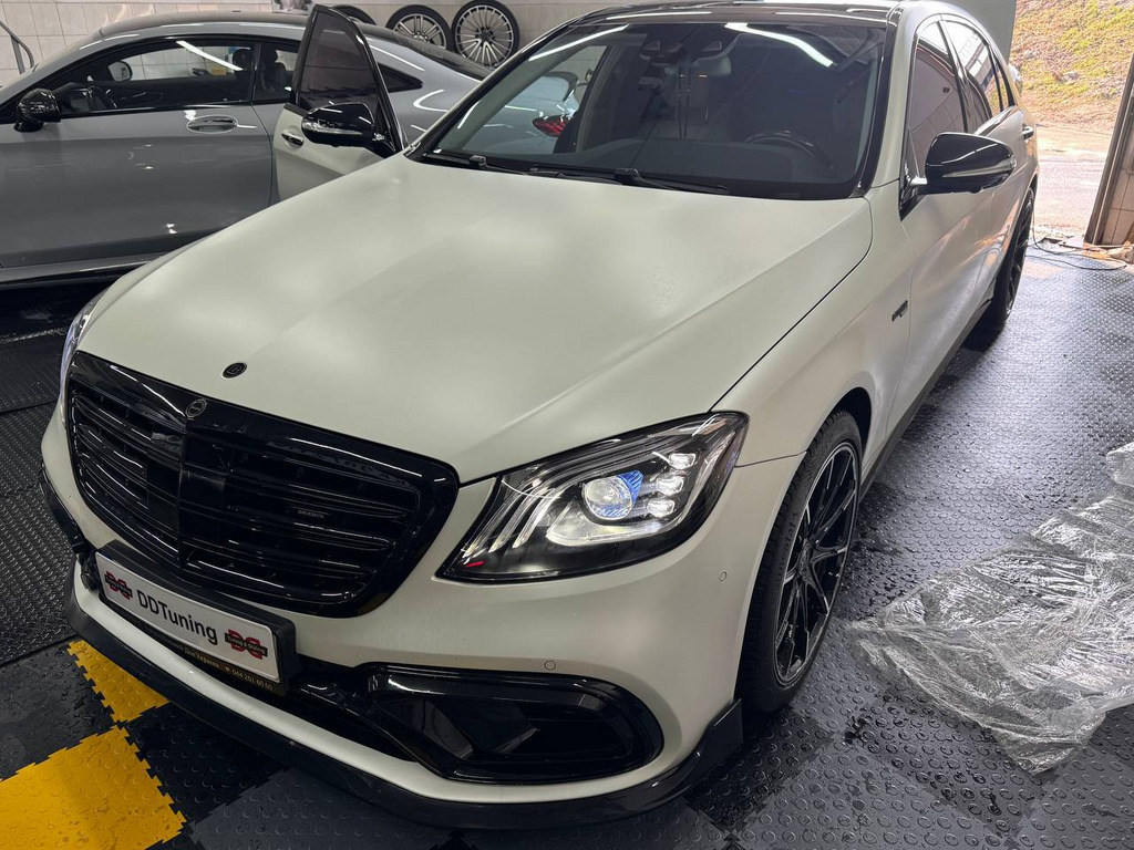 Комплект обвісів S63 AMG (2018-restyling) для Mercedes S-class W222 2013-2022 рр