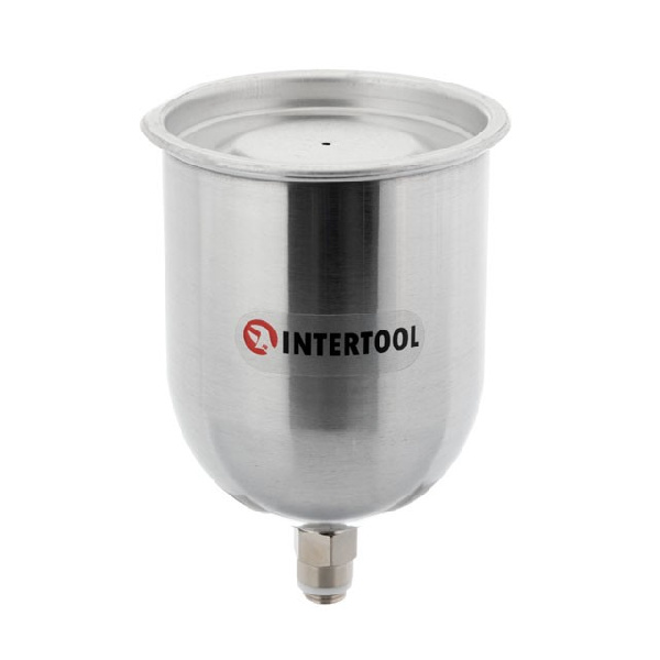 Бачок металлический с наружной резьбой M14x1.25. 600мл