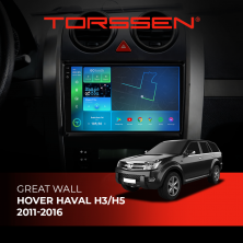 Штатна магнітола Torssen 2K Great Wall Hover Haval H3/H5 2011-2016 F9332 4G Carplay DSP