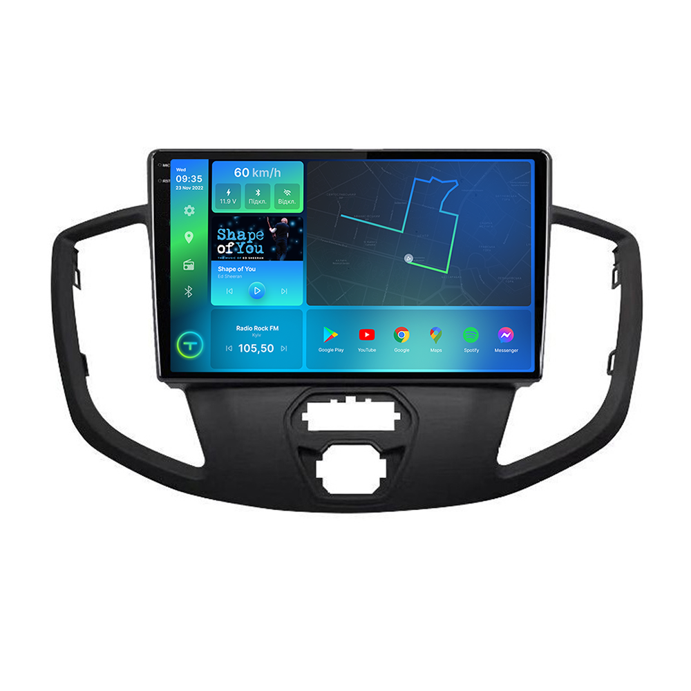 Штатна магнітола Torssen 2K DTS Ford Transit 2020+ USA F9432 4G Carplay DSP