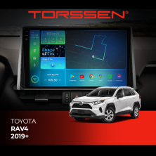 Штатна магнітола Torssen 2K Toyota Rav4 2019+ F106128 4G Carplay DSP