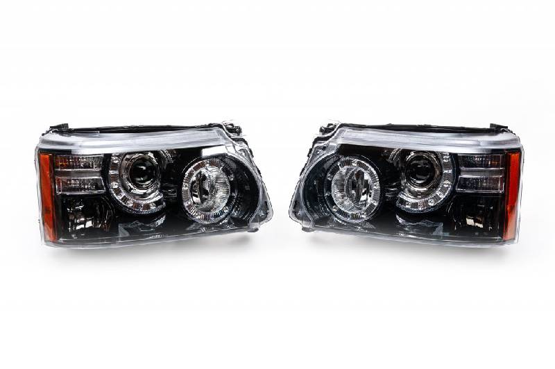 Передні фари (2010-2013, 2 шт) Range Rover Sport 2005-2013 рр.