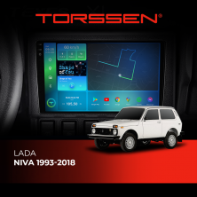 Штатна магнітола Torssen 2K Lada Niva 1993-2018 F98256 4G Carplay DSP
